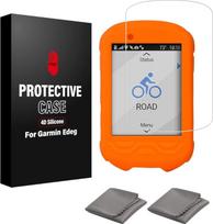 CNC dėklas Garmin Edge 530 830 130 1030 Silikoninis dėklas Grūdinto stiklo ekrano apsauga Garmin Edge 530 830 130 1030 Plėvelė nuo įbrėžimų Aukštos skiriamosios gebos pilnas padengimas