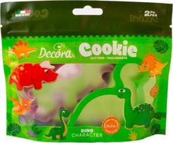 Decora 0255065 Plastikinių dinozaurų sausainių pjaustytuvų rinkinys, 2 vnt.