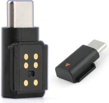 DJI mikrofono mini imtuvo adapterio C tipo sąsaja Garso priedai Mikrofono imtuvas Mic Mini USB-C jungtis Galima prijungti prie mobiliųjų telefonų ir įrašymo įrenginių Prijunkite ir naudokite XX