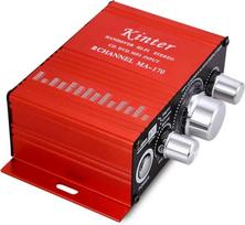DollaTek Kinter Ma-170 Mini 12 V 20 W Hi-Fi stereo stiprintuvas stiprintuvas DVD MP3 garsiakalbis
