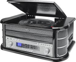 Dual 37714 NR 4-1 "Nostalgija" kompaktiška sistema Juoda