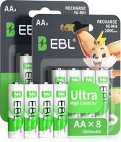 EBL AAA/AAA 4 ir 8 pakuotės