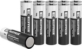 EEMB 10 ER14505 baterijų pakuotė AA 3,6 V LS14500 ličio baterija LS14500 ER14500 SB-AA11 TL-5903 SL-360 S7-400 neįkraunama, skirta vandens skaitikliams Dujų PLC sistemos įrangai Bendra
