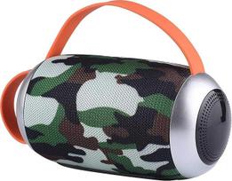 ELLENNE "Bluetooth" garsiakalbis įkraunamas 10 W "WiFi" garsiakalbis, atsparus vandeniui TG112 (kariškai žalias)