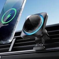 ESR 15 W "MagSafe" automobiliniam įkrovikliui su "CryoBoost", mobiliojo telefono aušinimui, prietaisų skydeliui / ventiliacijai Magnetinis mobiliojo telefono laikiklis automobilyje, skirtas "iPhone Air/17/17e/16/15/14/13/12", "Pixel 10", "Galaxy S25/S26