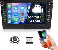 ESSGOO 4+64G Autoradio mit Wireless CarPlay und Android Auto Für Vauxhall Opel Corsa C D Zafira B Astra G H Meriva Signum Combo, 7 Zoll Bluetooth Touchscreen Car Radio mit FM RDS AM GPS WiFi