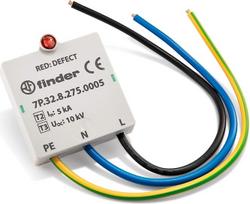 Finder Surge ekrano apsauga Tipo tripolis skydelis LED