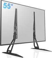 FITUEYES stalo pjedestalo TV stovo pagrindas nuo 37 iki 65 colių LCD LED televizoriui TT06801MB
