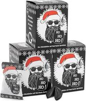 FOOD crew 30 x Kalėdiniai laimingi sausainiai "Bad Santa" - laimingi sausainiai Kalėdoms - saldumynai Kalėdoms - pyragaičiai, atskirai supakuoti su vokiškais užrašais - veganiški - pagaminti Vokietijoje