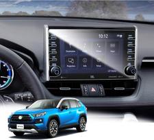 GAFAT Toyot-a RAV4 2019-2022 8 colių navigacijos ekrano apsauga, grūdinto stiklo ekrano apsauga RAV4 jutikliniam ekranui, suderinama su Toyota RAV4 priedais, atspari smūgiams, 9H apsauga nuo įbrėžimų [Netinka 2023+]
