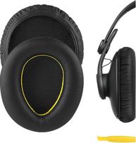 GEEKRIA "QuickFit" pakaitiniai ausinių įdėklai AKG K361, K361BT, K371, K371BT ausinėms, ausinių ausinių įdėklai, ausies kaušelio dangtelis, remonto dalys (juodos spalvos)