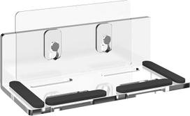 GEEKRIA sieninis laikiklis dušo garsiakalbiui, suderinamas su "Anker Soundcore 2", "JBL Clip 3", "INSMY C12" IPX7 vandeniui atspariu "Bluetooth" garsiakalbiu, vonios kambario sieninis laikiklis, garsiakalbio laikiklis