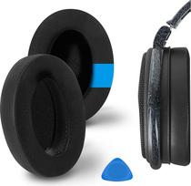 Geekria SENNHEISER HD 525/535/545/565/580/600/650/660S/ 660S2/6XX/58X pakaitiniai geliniai pagalvėlės ausinėms su vaizdo instrukcija (juodos spalvos)