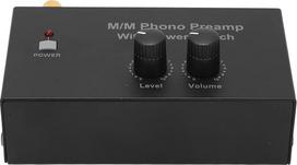 Gramofono preampas Gramofono Phono preampas Mini garso stereofoninis fonografo preampas 2 XRCA L R išvesties įvesties lygio valdiklis 100-240VAC PP500