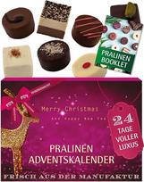 Hallingers Genuss Manufaktur Šokoladiniai saldainiai Advento kalendorius be alkoholio - 24 rankų darbo aukščiausios kokybės šokoladiniai saldainiai iš aukščiausios kokybės kakavos - saldumynai Dovana šeimai, vaikams, suaugusiems - Kalėdų kalendorius 2025