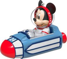 Hallmark Keepsake Kalėdų papuošalai 2024, Disney Space Mountain Clear for Launch, dovanos "Disney" gerbėjams