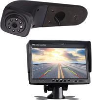 HD 720P galinio vaizdo kamera su 7 colių LCD monitoriaus komplektu, 3-iojo stabdžių žibinto keitimo kamera, skirta CRA/fter Transporter 2017-2018 m.