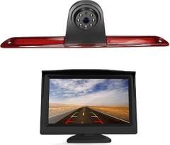 HD 720p Trečioji stogo stabdžių šviesos kamera Stabdžių šviesos stovėjimo kamera atbulinės eigos kamera + 5 colių monitorius Transporter / Mercedes / Benz / Sprinter 1500 2500 2500 3500 W906 / Crafter 2006