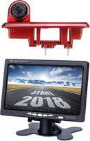 HD 720p Trečioji stogo stabdžių šviesos kamera Stabdžių šviesos atbulinės eigos kamera NV300 Opel Vauxhall Vivaro B Trafic MK3 2015-2019 + 7,0 colių DVD monitoriaus TFT ekranas Sunkvežimio LCD ekranas