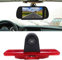 HD stabdymo žibintų atbulinės eigos kamera su 7 colių galinio vaizdo veidrodžio monitoriumi, skirta "Fiat Scudo 270 272/Citroen Jumpy Dispatch Box VF7/Peugeot Expert Tepee VF3A VF3U VF3X Furgon/Toyota ProAce Diesel" pakeitimui
