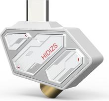 Hidizs SD2 Nešiojamasis C tipo ausinių stiprintuvas su 3,5 mm adapteriu Dongle DAC Hi-Res Audio dekoderis su aukšta garso kokybe - baltas