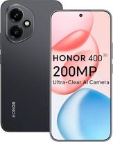 HONOR 400 išmanusis telefonas 5G, 512GB/8GB RAM, 200MP itin ryški AI kamera, 6,55 colių AMOLED ekranas 120Hz, 5000 nitų, "Snapdragon 7 Gen 3", 5170 mAh baterija, IP65, dvi SIM kortelės, NFC, "Android 15", juodas