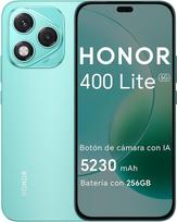 HONOR 400 Lite 5G išmanusis telefonas, 8GB + 256GB, dviejų SIM kortelių NFC, 108MP su IA mygtuku, 6,7" AMOLED ekranas su privatumo ekranu, 5230 mAh akumuliatorius, IP65&SGS, "MagicOS 9.0", Marrs Green