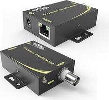 huasion IP plėstuvo rinkinys per koaksialinį kabelį iki 6560 pėdų (2000 m) EOC konverteris Ethernet plėstuvo rinkinys, skirtas IP apsaugos CCTV kameroms