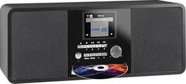 Imperial DABMAN i200 CD internetinis radijas / DAB+ radijas Skaitmeninis radijas su CD grotuvu (stereofoninis garsas, internetinis radijas / DAB+ / DAB / FM, WLAN, LAN, "Bluetooth", "Aux-In", linijinis išėjimas, "Spotify") Juodas