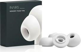 INAIRS Suderinamas su "AirPods Pro" 1-osios ir 2-osios kartos ausinėmis (5 poros M) - Baltas