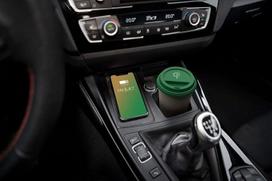 INBAY 10 W mobiliojo telefono laikiklis automobilyje indukcinis / belaidis, tinkamas BMW 1 serijos F20/F21 automobiliams - automobiliniai laikiklių priedai interjerui - Qi