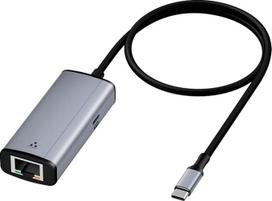 IVSHOWCO USB C auf Ethernet Adapter mit 100W Ladeanschluss, RJ45 auf USB C 1Gbps Type-C Gigabit Ethernet LAN Adapter Power Delivery PD für Laptop, MacBook Pro/Air, Dell XPS, Chromebook, Surface Book
