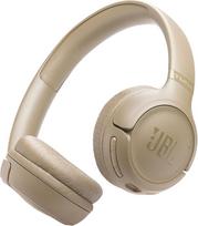 JBL Tune 530 BT belaidės ausinės su mikrofonu JBL Pure Bass Sound, iki 76 stundų trukmės muzikinė transliacija, Bluetooth 6.0, lengvas, švelnus dizainas, Google Fast Pair, Microsoft Swift Pair, smėlio spalvos
