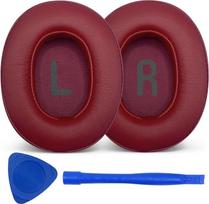 JBL Tune 700 (700BT)/710 (710BT)/720 (720BT)/750 (750BT, 750BTNC)/760 (760NC) ausinių pakaitiniai ausinių įdėklai su minkštesnėmis triukšmo izoliacijos putomis (raudoni)