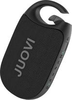 JUOVI "Bluetooth" garsiakalbis, nešiojamasis belaidis, stereofoninis garsas, 24 valandų veikimo laikas, didelis garsumas, "Bluetooth 5.3", IP68 atsparus vandeniui, karabinas paplūdimiui, kambariui, lauke (juodas)