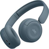 JVC belaidės ausinės HA-S59W-A su 50 valandų veikiančia baterija, minkštais ausų kilimėliais, sulankstomu dizainu, "Bluetooth 5.3", daugiataškiu, programėlių ekvalaizeriu ir mikrofonu - retro mėlynos spalvos