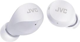 JVC HA-Z66T-W "Gumy Mini" belaidės ausinės, mažos, itin lengvos, 3 garso režimai (žemų dažnių/skaidrus/normalus), atsparios vandeniui (IPX4), 23 val. veikimo laikas, "Bluetooth 5.1", (baltos spalvos)