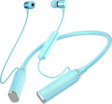 Kaklo juosta "Bluetooth 5.2" magnetinio dizaino vandeniui atsparios ausinės sportui HD stereofoninis garsas Juoda