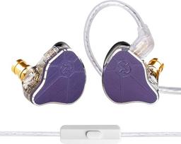 keephifi CCZ BC04 HiFi IEM ausinių monitorius, 1BA ir 1DD ausinės, lengvos laidinės žaidimų ausinės, nuimamas 5N OFC kabelis dainininkams, 2 Z kaiščiai