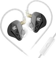 keephifi KZ EDXS IEM KZ In-Ear Monitor ausinės 10 mm dinaminis vairuotojas HiFi 3D metalinės ausinės KZ laidinės ausinės IEMS su aukštos raiškos garsu ir nuimamu kabeliu (su mikro)
