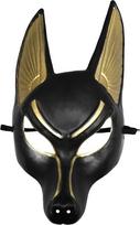 Kichvoe Anubis kaukė Helovino vakarėlis kaukė, pagaminta iš plastiko suaugusiems Egipto Šakalas Dievas kostiumas aksesuaras Cosplay Masquerade Ball derliaus stiliaus 35 x 7 x 3,5 colių