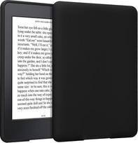 kwmobile dėklas, suderinamas su "Amazon Kindle Paperwhite" - silikoninis elektroninės skaityklės dangtelis apsauginis dėklas (skirtas modeliams iki 2017 m.) - matinės juodos spalvos