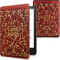 kwmobile Flip Case Compatible with Amazon Kindle Paperwhite 11th Generation 2021 Case - Flip Case for Kindle Paperwhite Case with Magnetic Closure - Book Cover Good Story