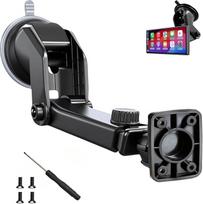 Lankstus "Apple Carplay" nešiojamojo automobilinio radijo imtuvo laikiklis, laikiklis suderinamas su belaidžiu "Carplay" 7/9/9,3/10,26 colių prietaisų skydelio / priekinio ekrano laikikliu, skirtu GPS navigacijai