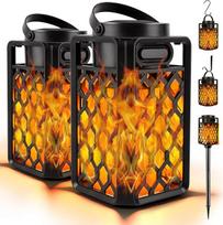 Lauko "Bluetooth" garsiakalbis su liepsnos atmosfera, vandeniui atsparus belaidis garsiakalbis, kempingo terasos priedai, 10 W stereofoninis garsas, dovanos vyrams, moterims, tėčiui