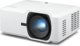 Lazerinis projektorius "ViewSonic T400HD", 4000 ANSI liumenų, "Full HD" 1080p, HDR/HLG ir 4K įvesties palaikymas, kontrasto santykis 3 000 000:1, 30 000 val. veikimo trukmė, HDMI 2.0 x2, H/V keystone, 15 W garsiakalbis