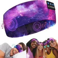 LC-dolida Miego ausinės "Bluetooth 5.4", miego galvos juosta, galvos juosta, miego kaukė, sportinės ausinės, muzikinė miego ausinė sporto treniruotėms, bėgimui, jogai, kelionėms