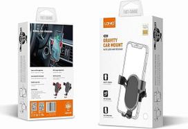 LDNIO MG01 Gravitacinis automobilinis laikiklis 360 laipsnių pasukimo kampu Automatinis užraktas ir atleidimas Lengvas valdymas Juoda