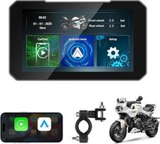 LEXXSON 5 colių motociklo "Carplay" ekranas, belaidis "Carplay" ir "Android" automobilis, IP67 vandeniui atsparus GPS navigacijos įrenginys, HD jutiklinis ekranas, greitas paleidimas, garso ir vaizdo atskyrimas motociklams