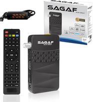 LEYF & Sagaf SUD-0507 mini palydovinis imtuvas DVB-S2 /ARD ir ZDF SD išjungimo / pilno HD 1080p skaitmeninis imtuvas (HDTV, USB)